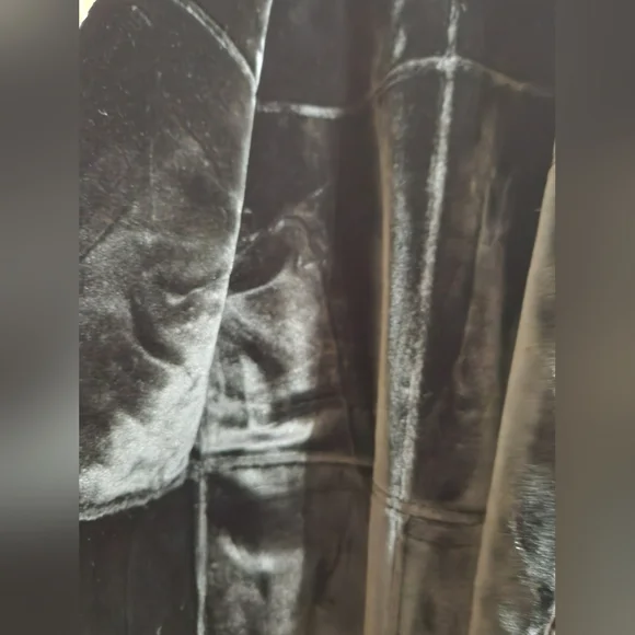 Rebecca Minkoff Vegan Shearling Car Coat Small - Picture 14 of 16